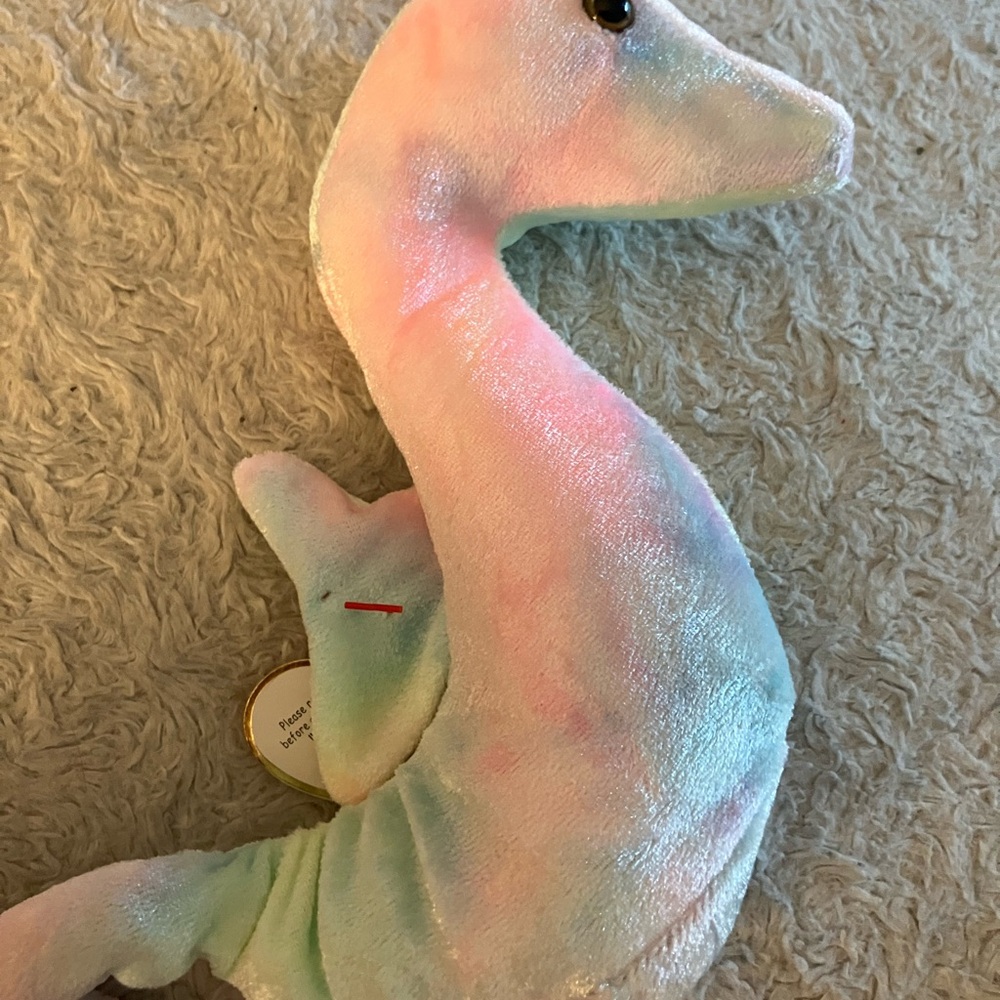 99’ TY Perfect Condition Seahorse Plush
